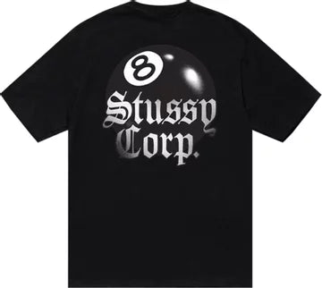 Stussy 8 Ball Corp. Tee "Black"