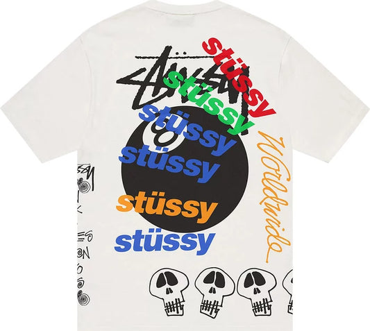 Stussy Test Strike Pigment Dyed Tee 'Natural'