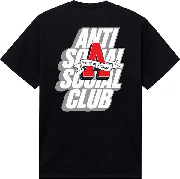 Anti Social Social Club x 2 Tone Easy A Tee 'Black'