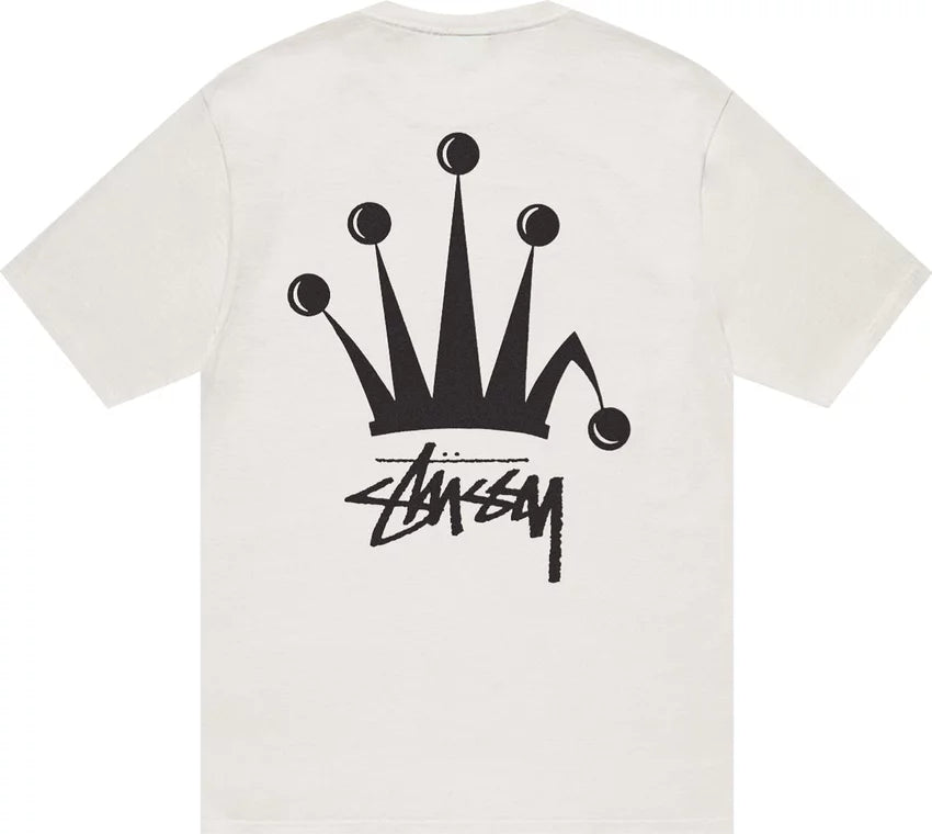 Stussy Regal Crown Pigment Dyed T-Shirt 'Natural'