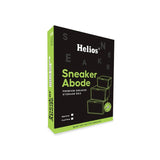 HELIOS ABODE BLACK SNEAKER STORAGE BOX PACK OF 10 (side drop)