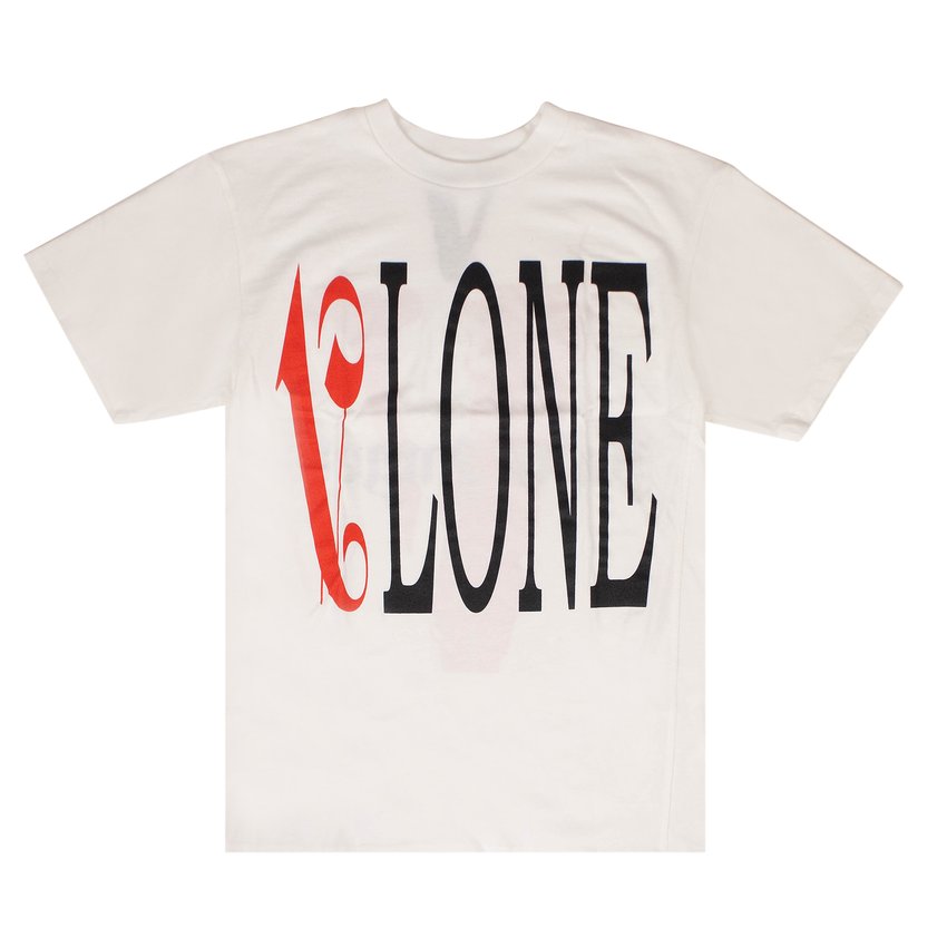 Vlone x Palm Angels Logo T-Shirt "White/Red"
