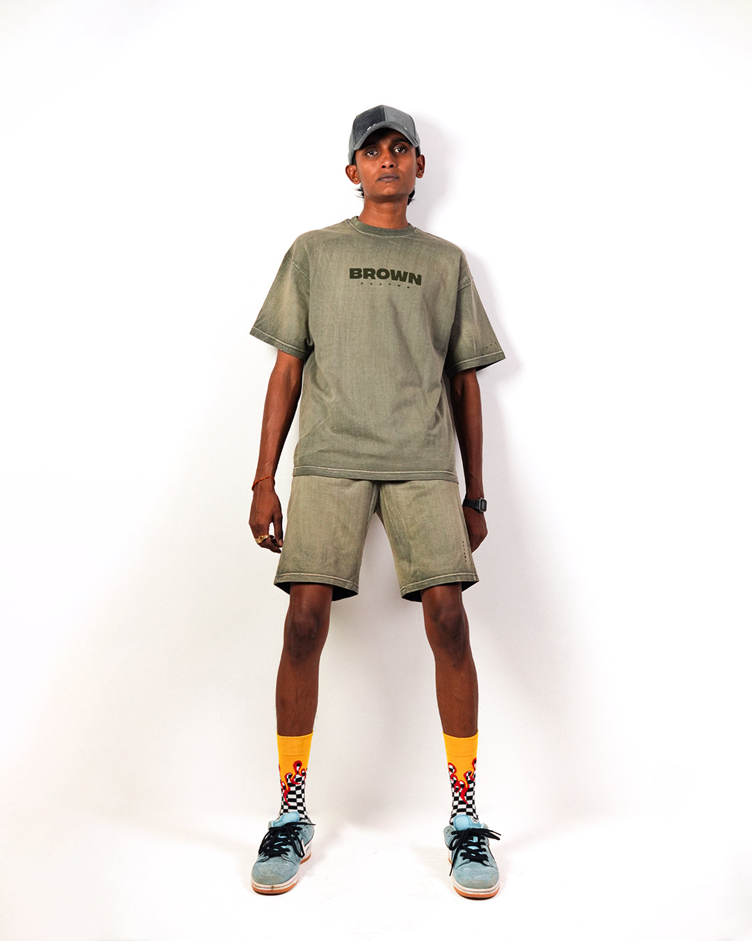 Forest Green // Box Fit Oversized Unisex T-shirt