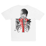 Vlone x Never Broke Again Bones T-Shirt "White"