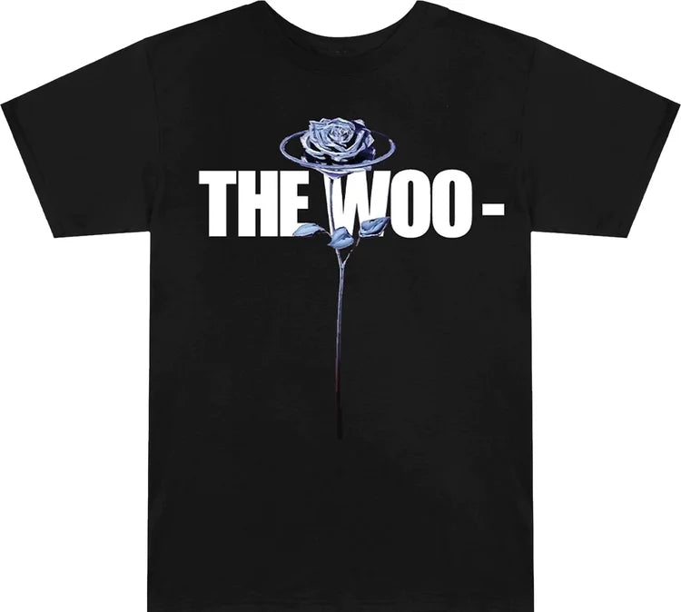 Vlone x Pop Smoke The Woo T-Shirt "Black"