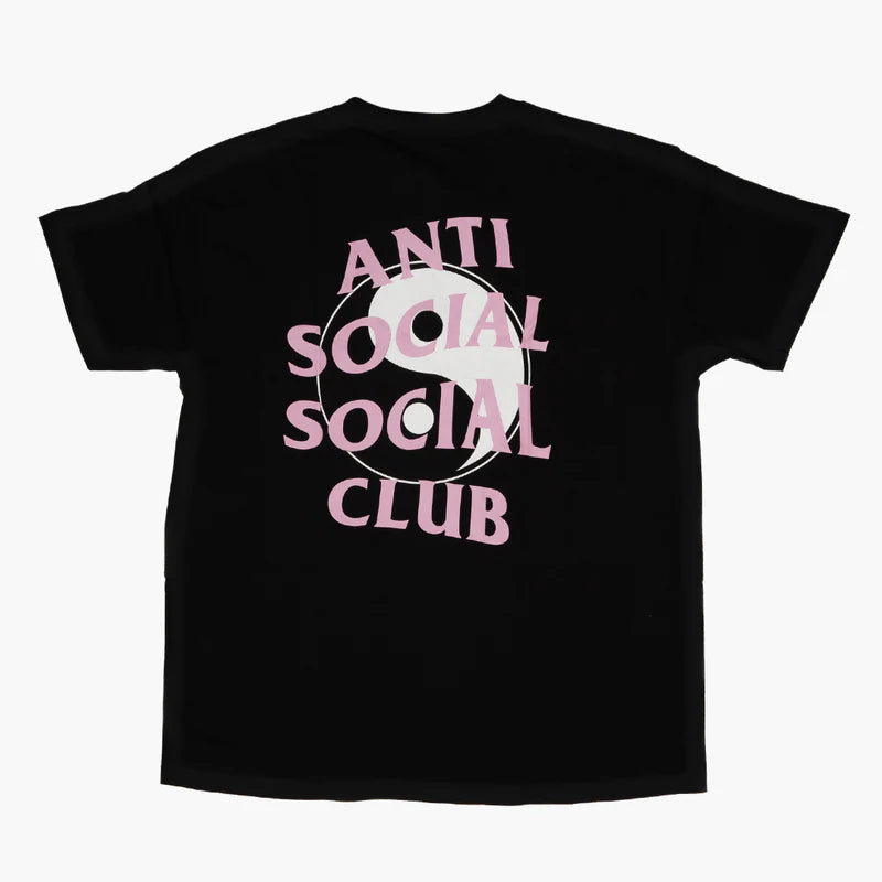 Anti Social Social Club YinYang Tee Black Pink