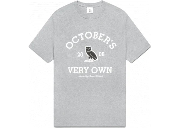 OVO Collegiate T-shirt (FW22) Heather Grey