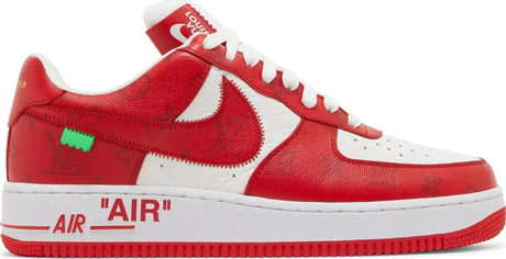 Louis Vuitton x Air Force 1 Low "White Comet Red" - Dawntown