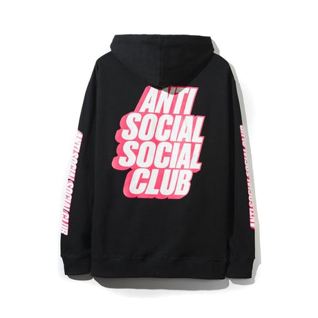 Anti Social Social Club Blocked Hoodie "BLACK" - Dawntown