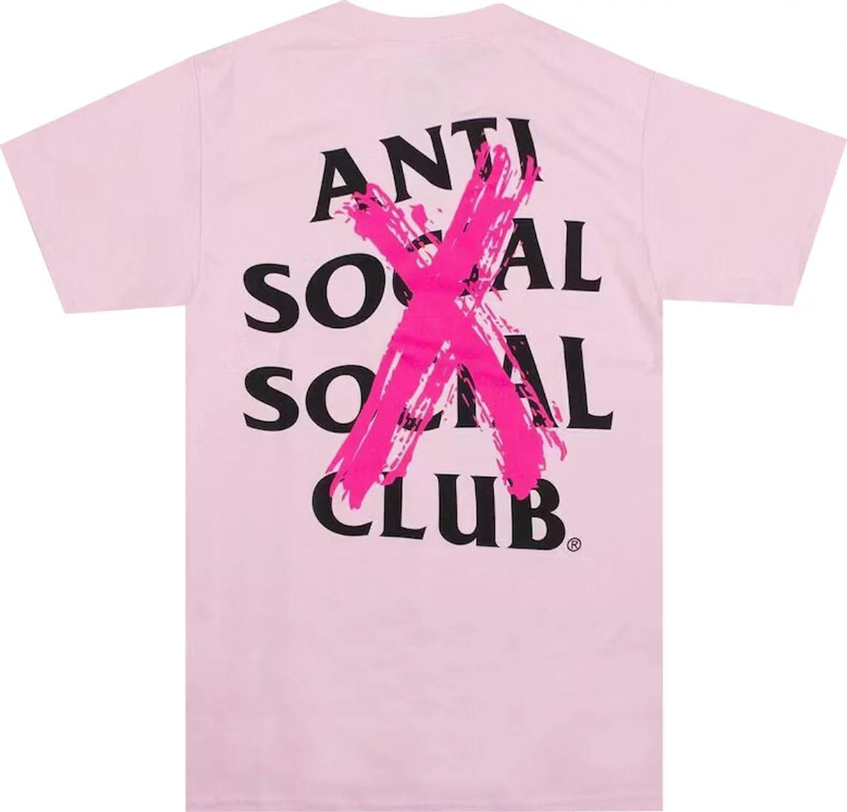 Anti Social Social Club Cancelled Tee "Pink" - Dawntown