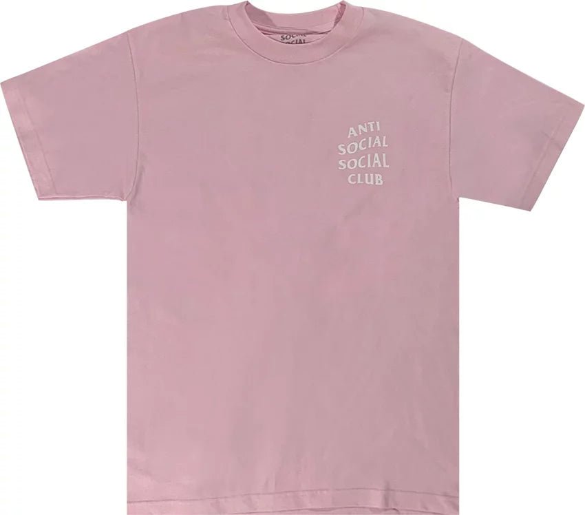 Anti Social Social Club Kkoch Short-Sleeve T-Shirt 'Pink' - Dawntown