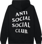 Anti Social Social Club x Undefeated Paranoid 3M Reflective Hoodie 'Black' - Dawntown