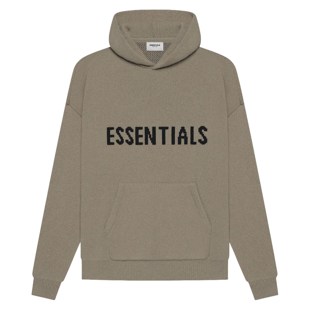 Essentials Knit Pullover "Taupe" - Dawntown