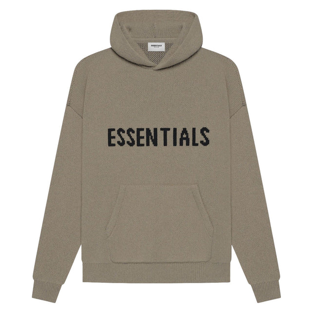 Essentials Knit Pullover "Taupe" - Dawntown