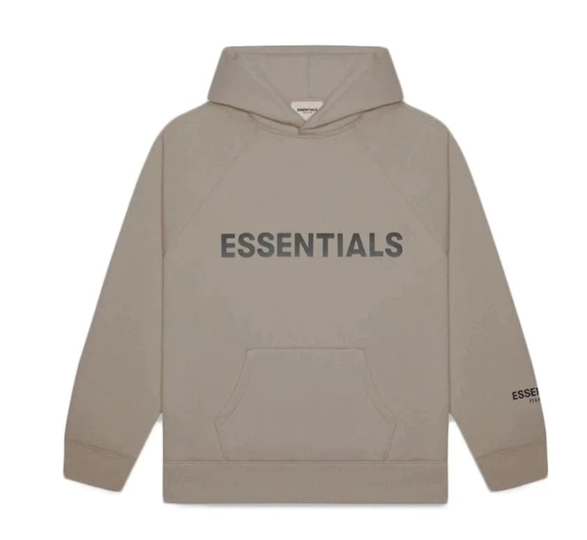 FEAR OF GOD ESSENTIALS HOODIE SS20 "TAUPE" - Dawntown