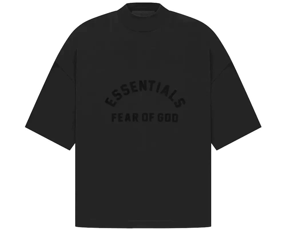 FEAR OF GOD ESSENTIALS TEE "JET BLACK" - Dawntown