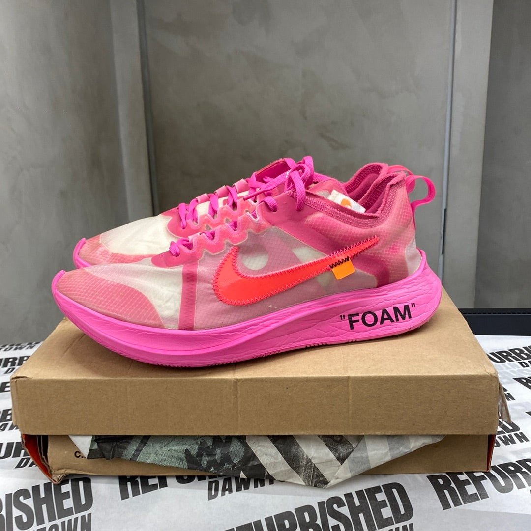 Off-White x Zoom Fly SP "Tulip Pink" (REFURBISHED) - Dawntown